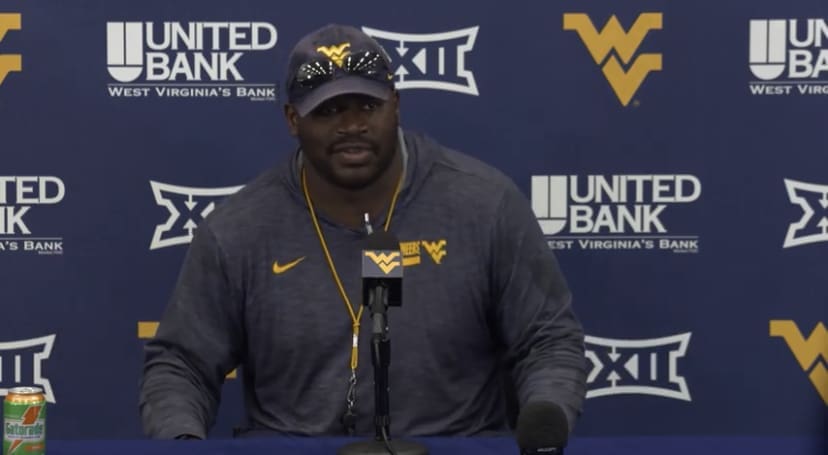 WVU Football DL Coach Andrew Jackson