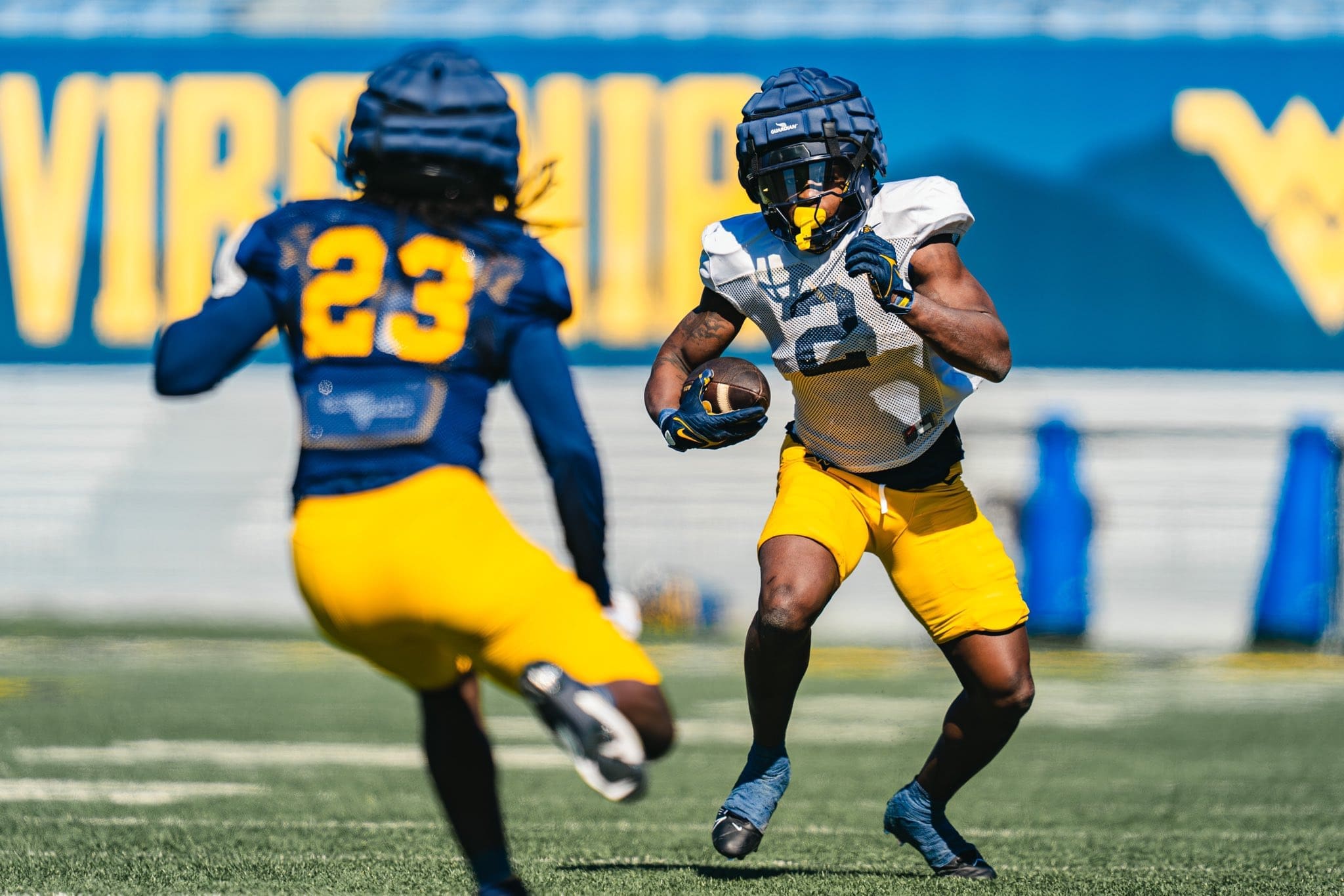 WVU Football transfer Tye Edwards. Image courtesy of Tye Edwards' Twitter account.