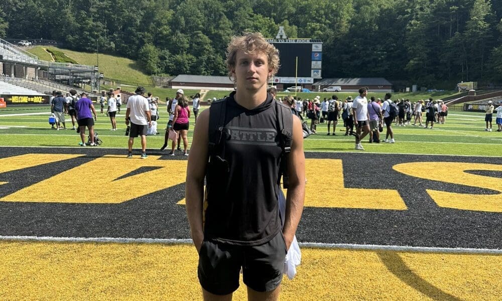 WVU Football recruit Hunter Giacomo