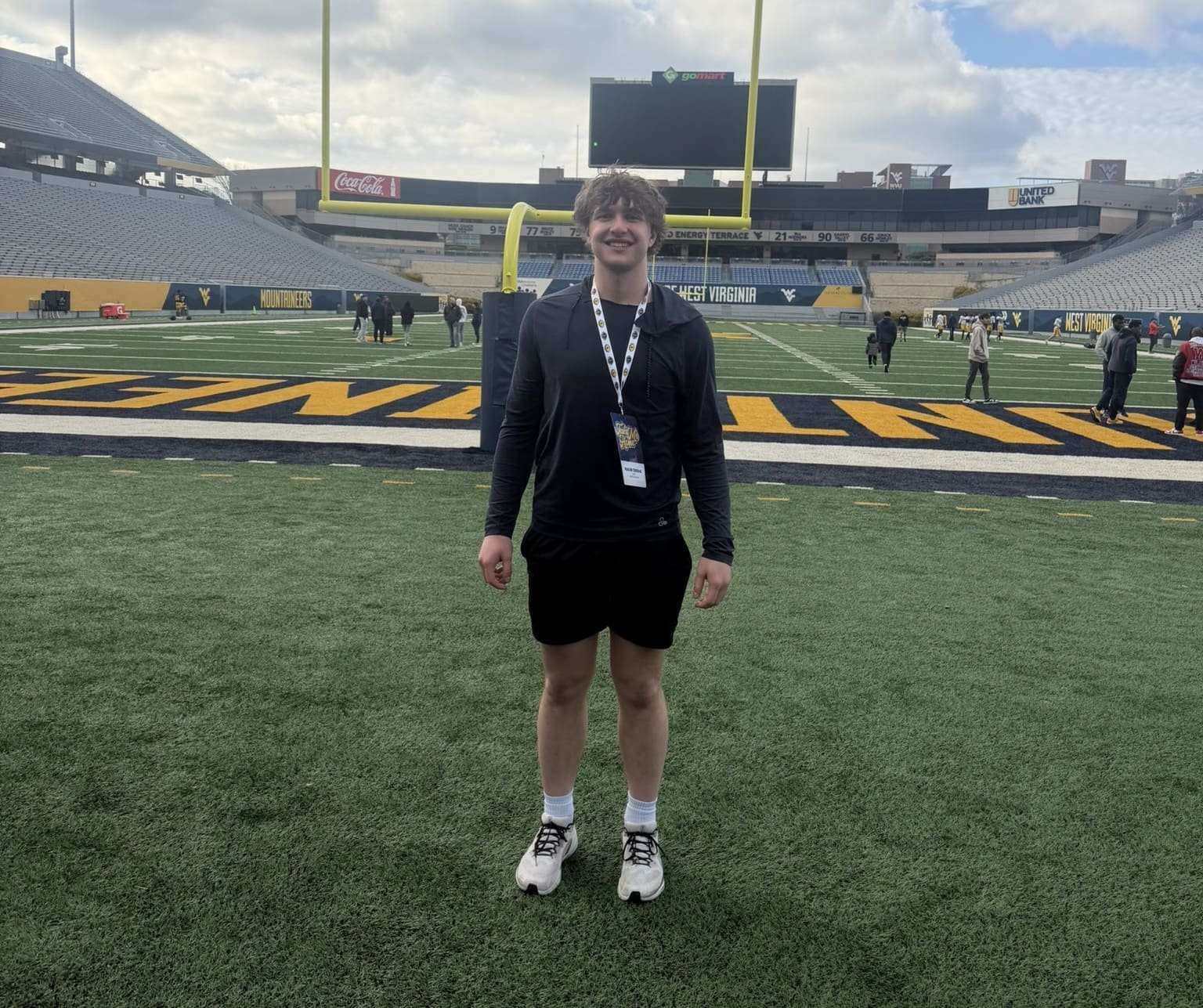 WVU Football LB Mason Cerovac
