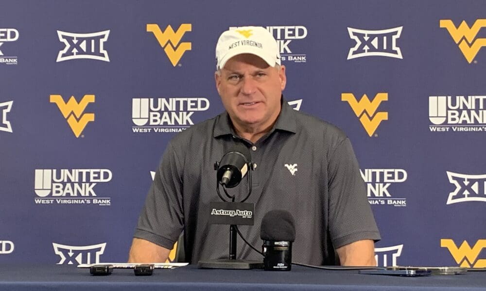 WVU Football HC Rich Rodriguez