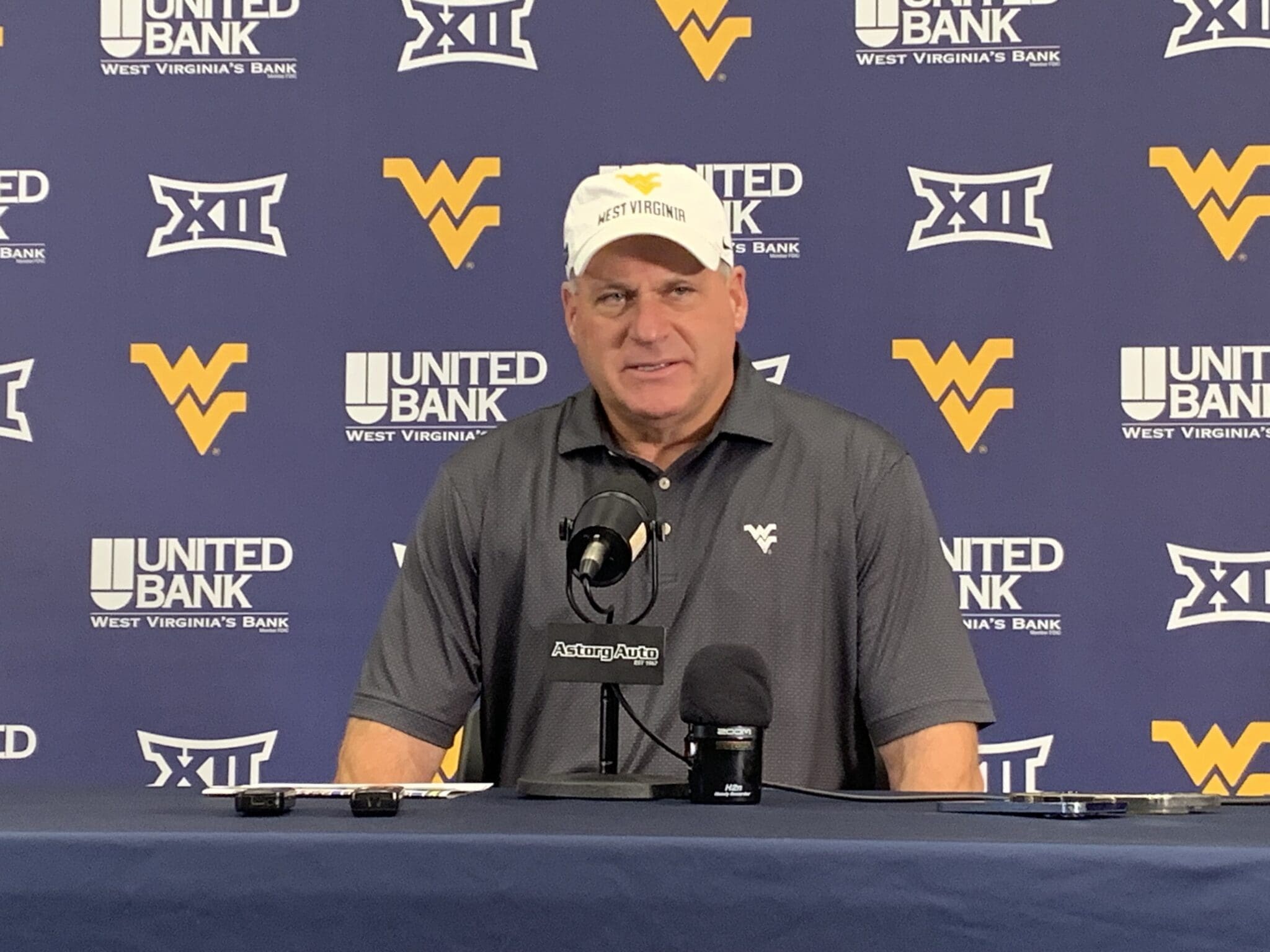 WVU Football HC Rich Rodriguez