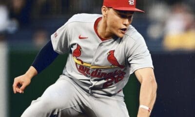 JJ Wetherholt with Cardinals