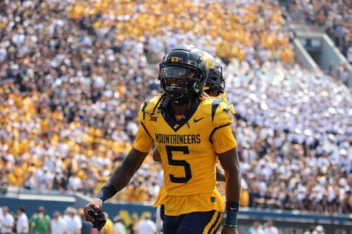 WVU Football WR Jaden Bray