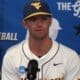 WVU Baseball HC Steve Sabins in NCAA presser