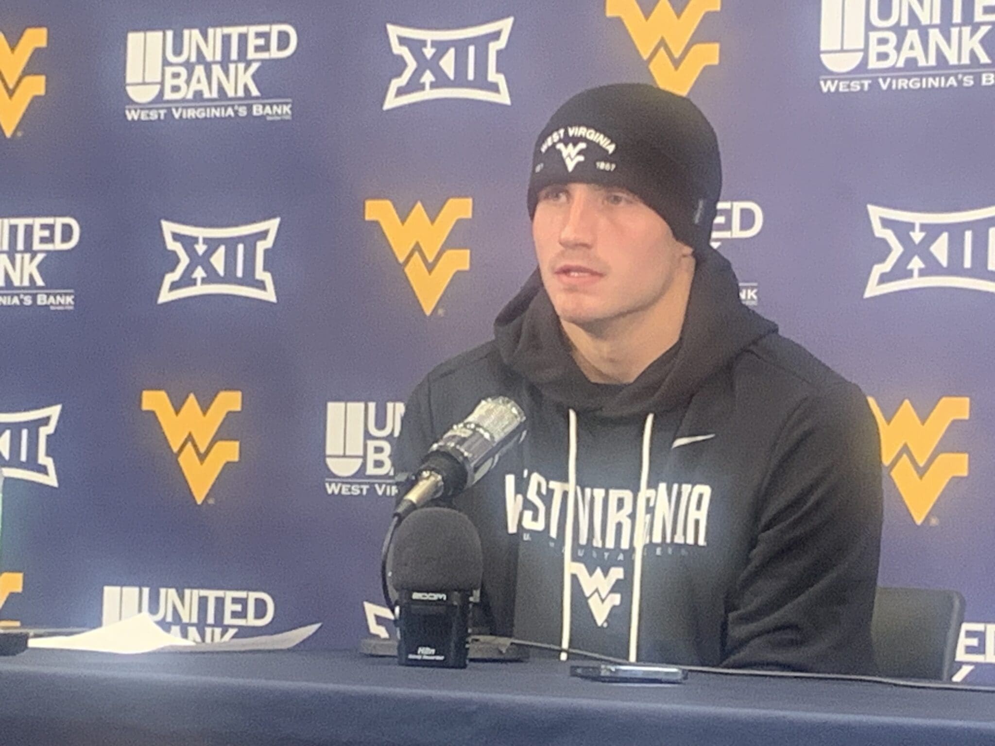 WVU Football LB Reid Carrico