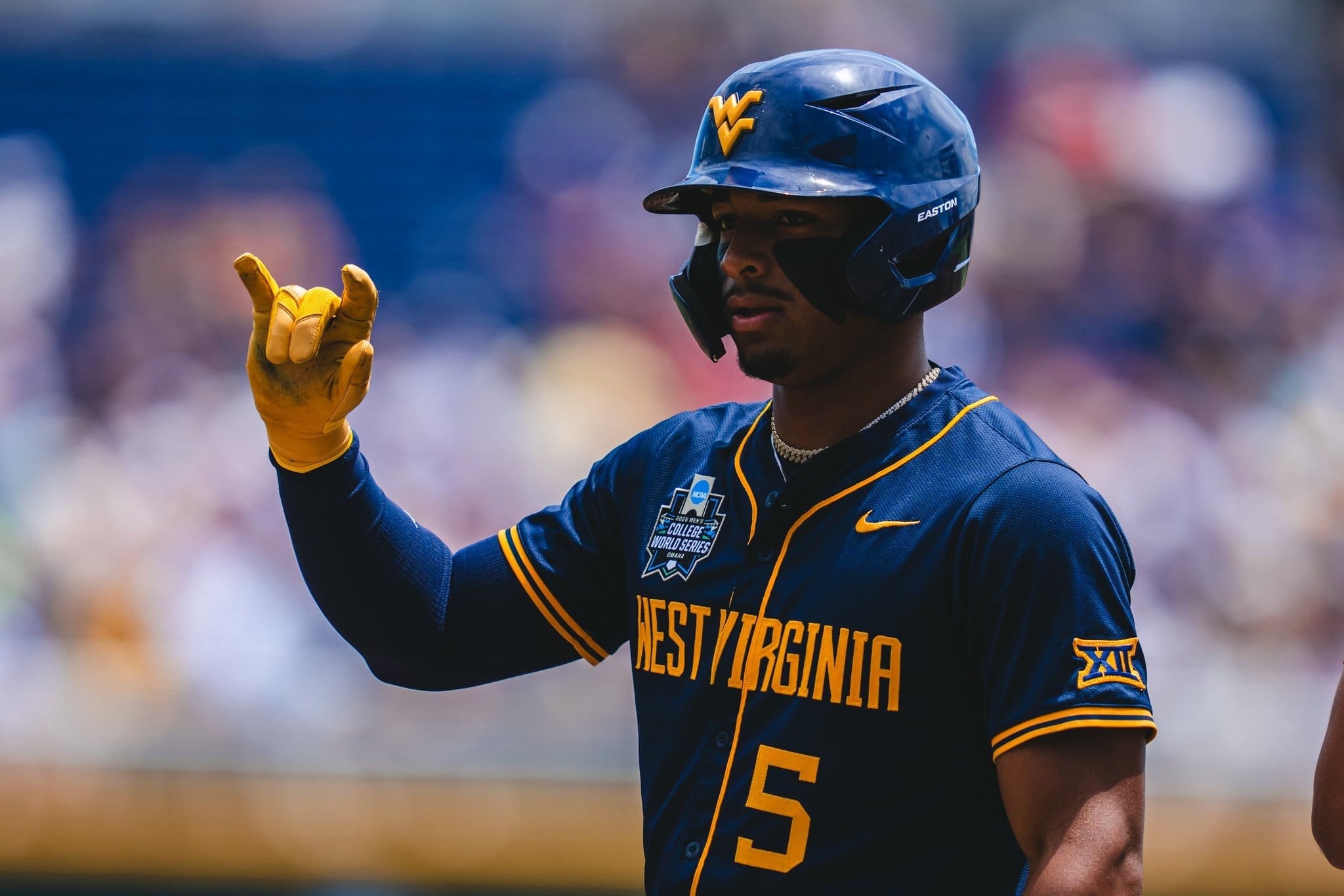 WVU Baseball Armani Guzman