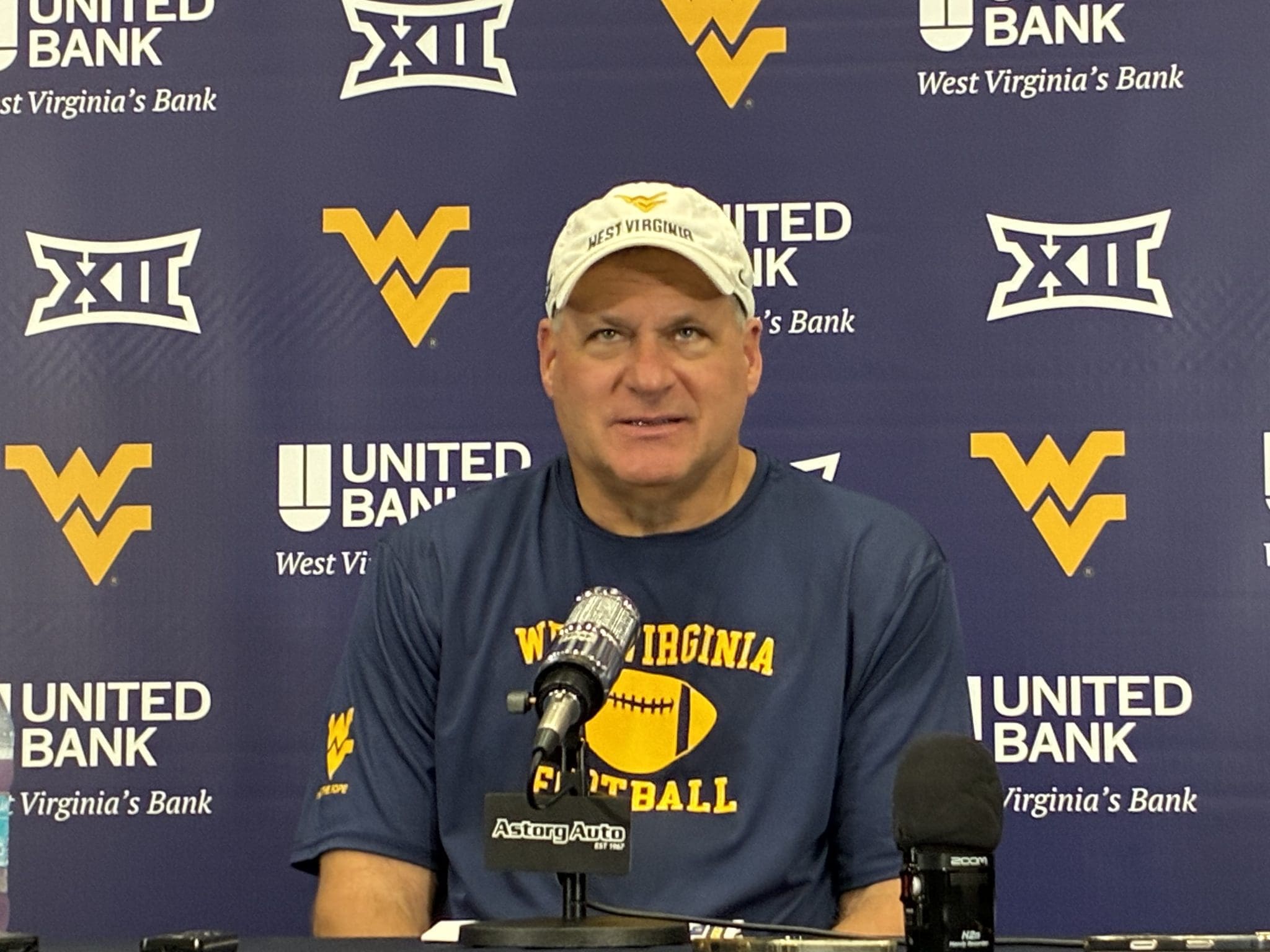 WVU Football HC Rich Rodriguez press conference