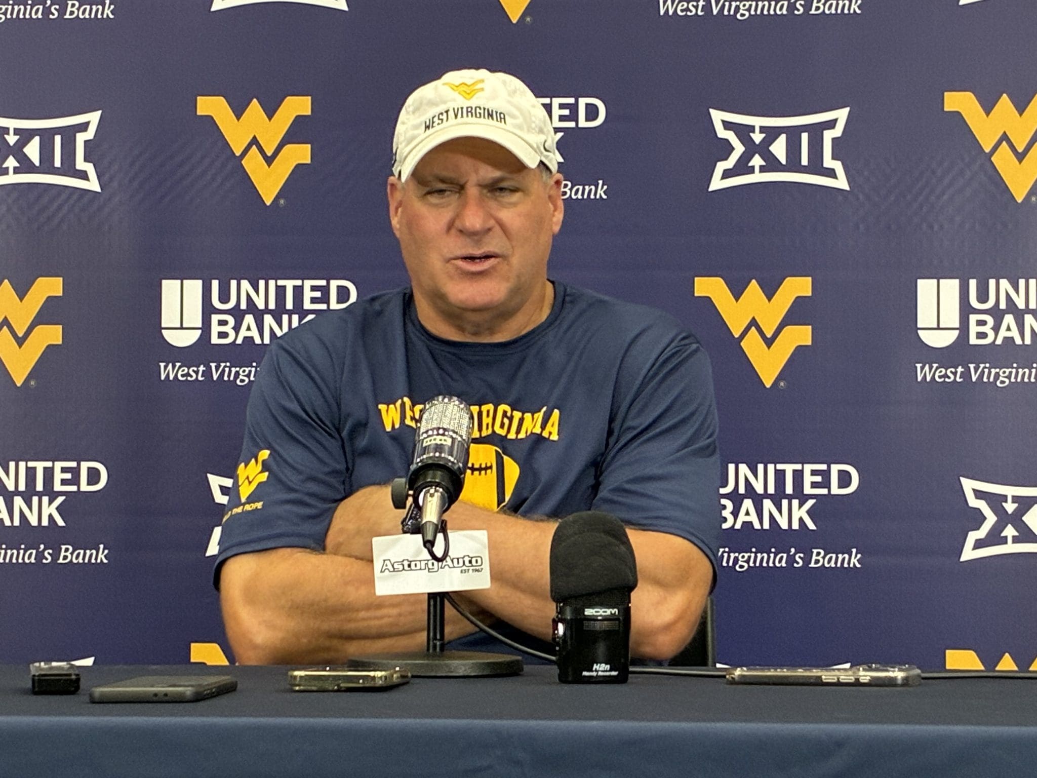 WVU Football HC Rich Rodriguez
