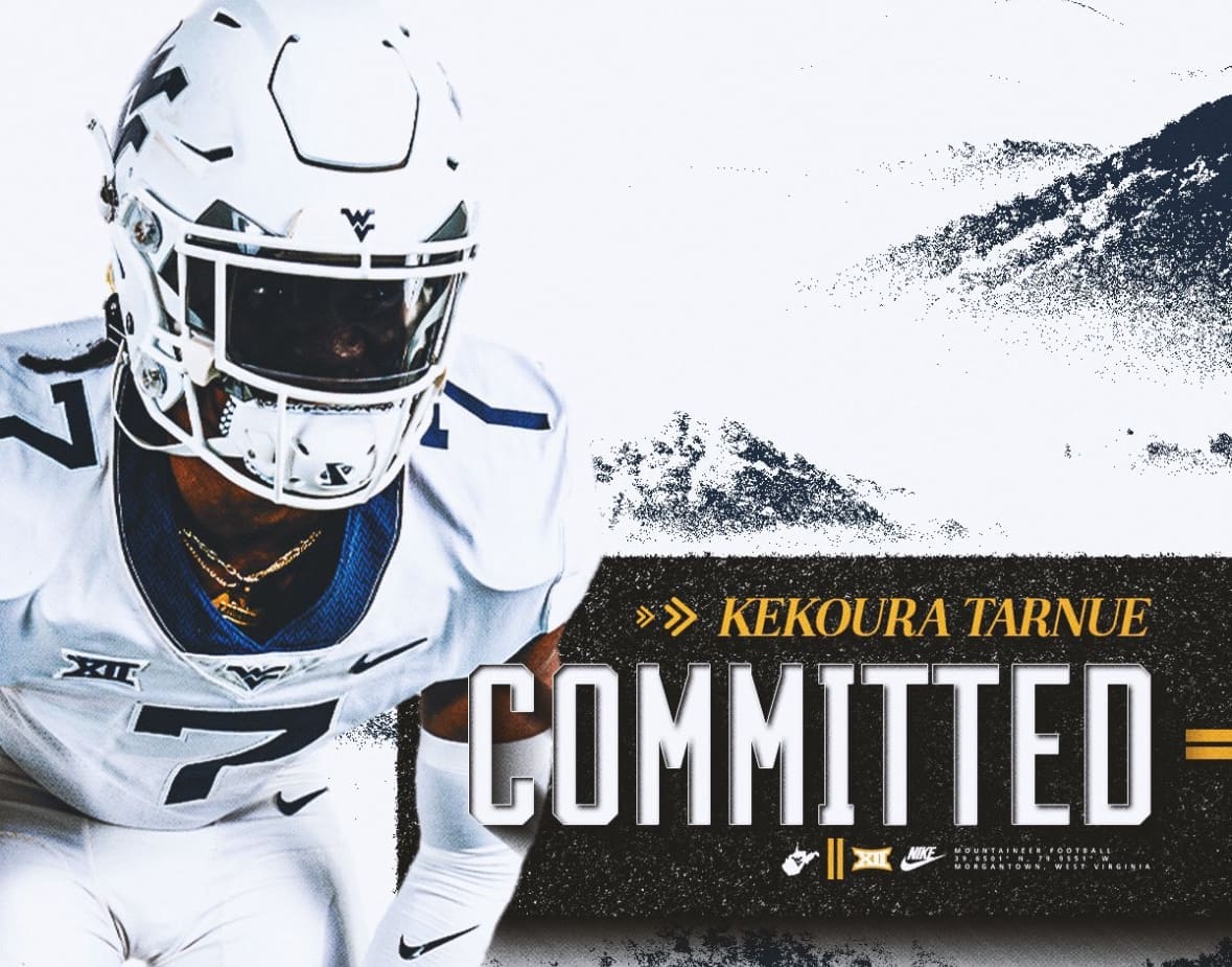 WVU Football DB Kekoura Tarnue