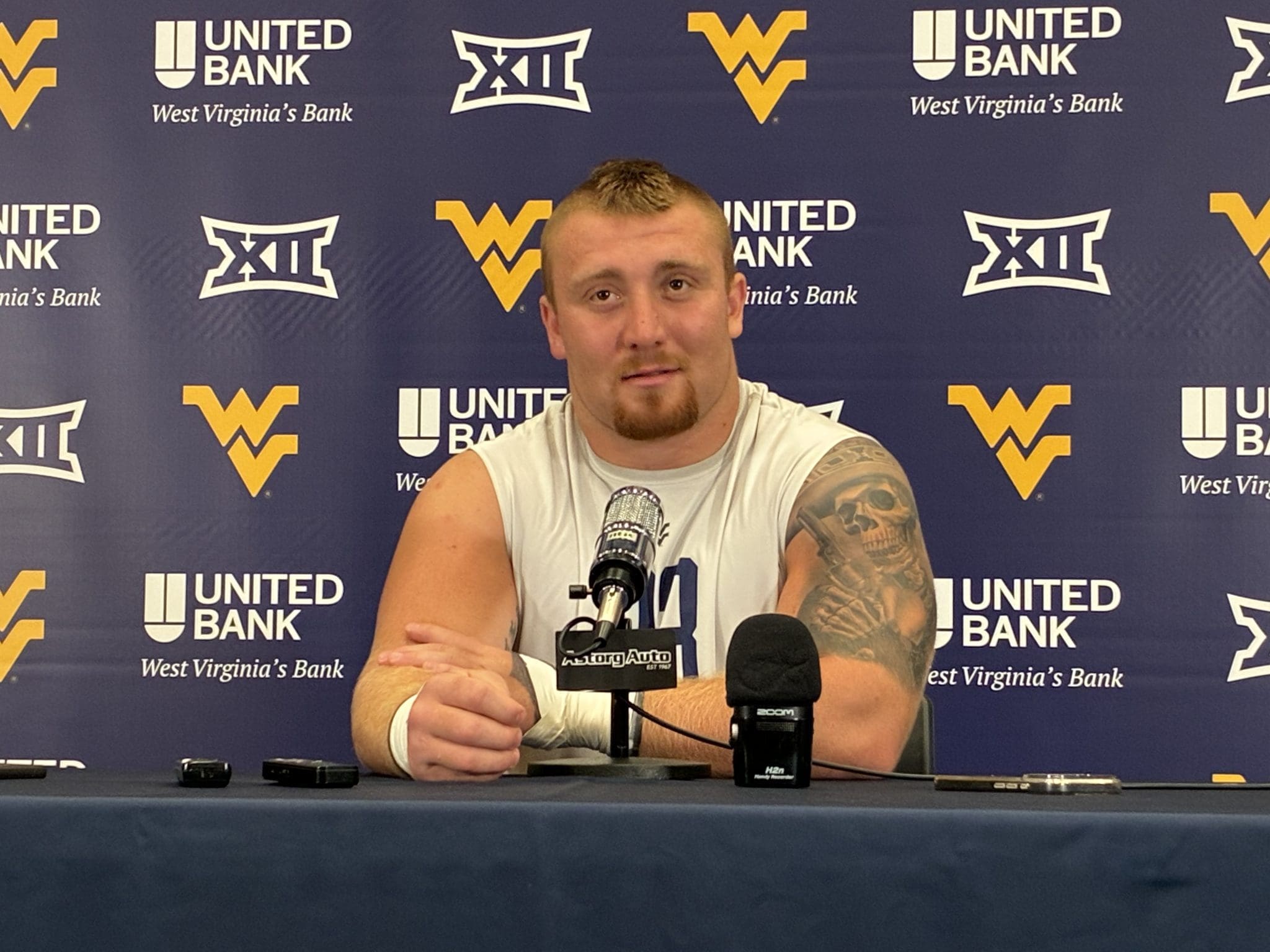 WVU Football FB Kayden Luke
