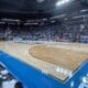 NCAA Tournament court in Pittsburgh