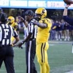WVU Football RB CJ Donaldson Signals First Down