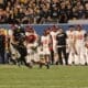 WVU Football RB Jahiem White tackled by Iowa State