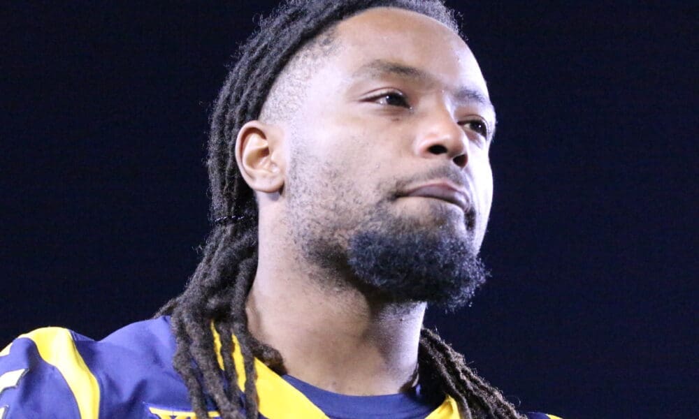 WVU Football Aubrey Burks No Helmet