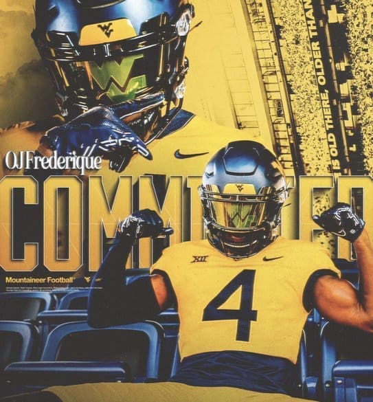 WVU Football CB commit Romanas Frederique