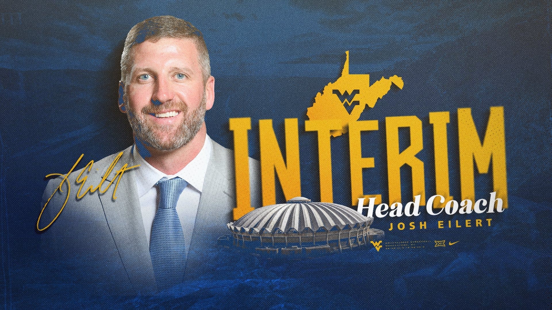 WVU Basketball Interim HC Josh Eilert