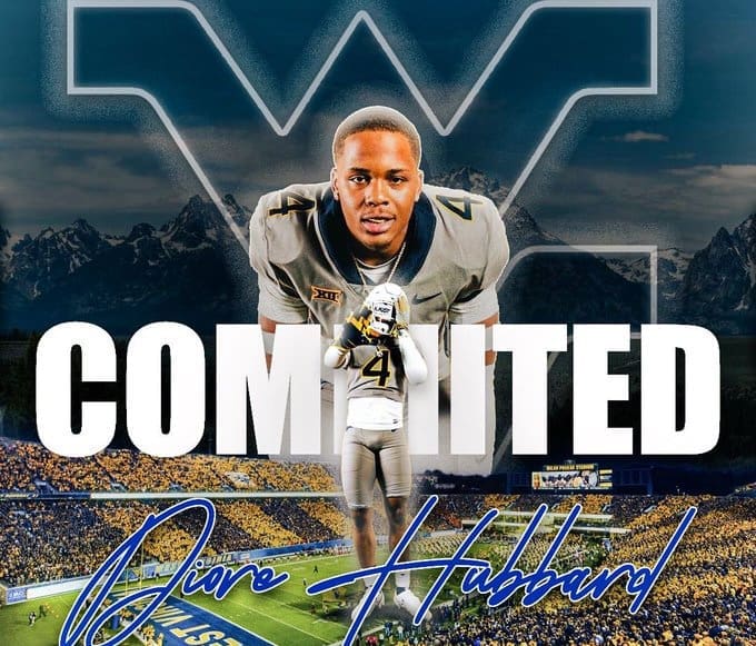 WVU Football RB commit Diore Hubbard