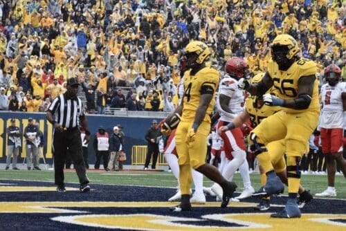 WVU Football RB CJ Donaldson