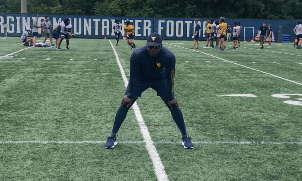 WVU Football WR Coach Bilal Marshall