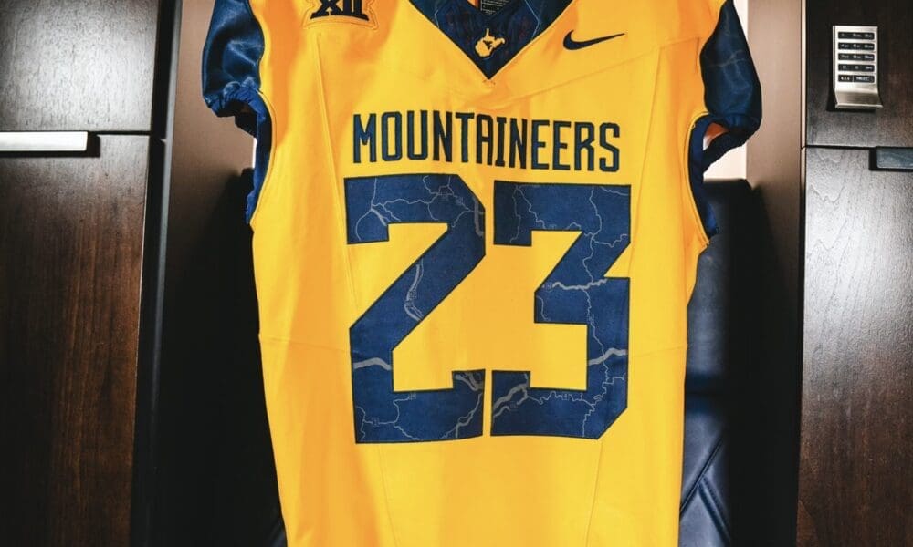 WVU Football Country Roads jersey