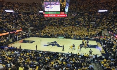 WVU basketball Coliseum stock