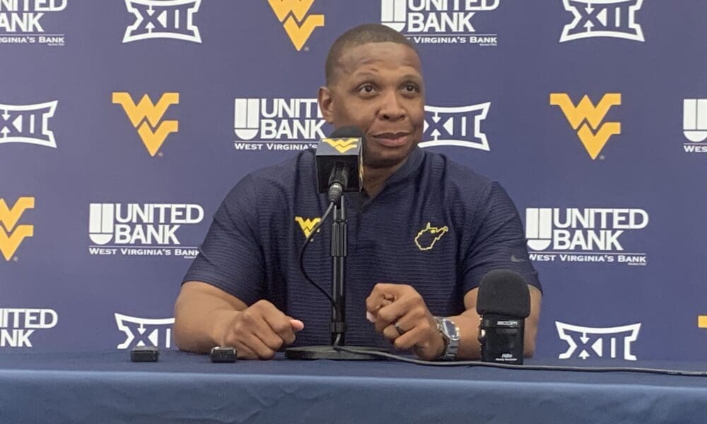 WVU Football OC Chad Scott