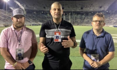 Mike Asti, Joe Smeltzer, Jarrod Prugar postgame show after WVU football at Penn State
