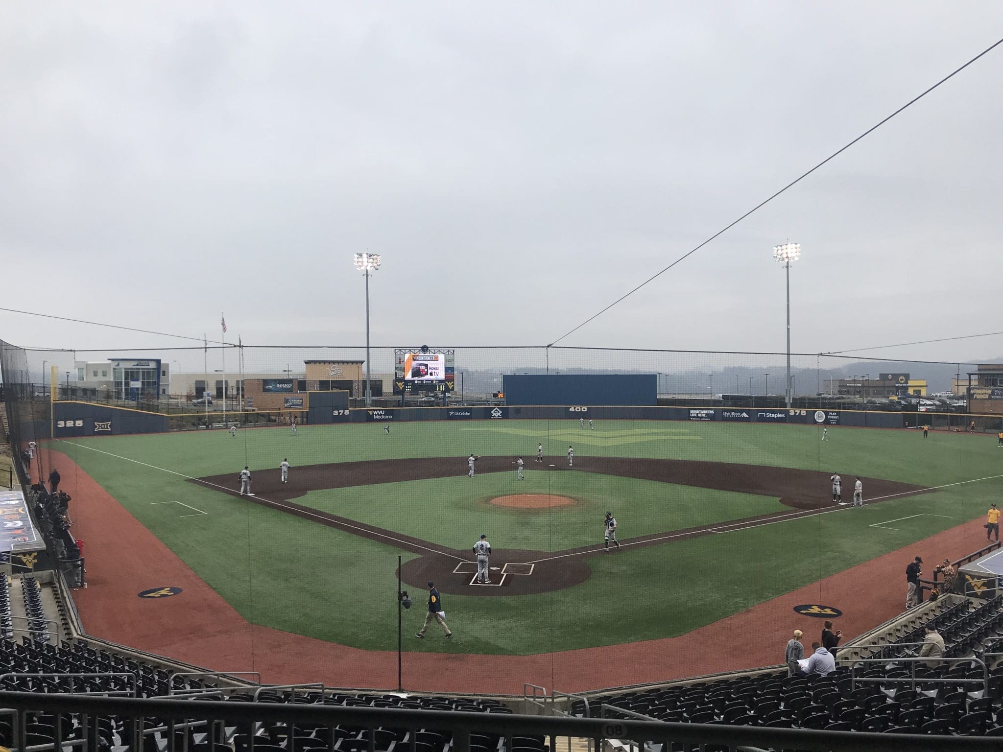 WVU Baseball Monongalia County Ballpark