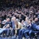 WVU Basketball fans at WVU Coliseum