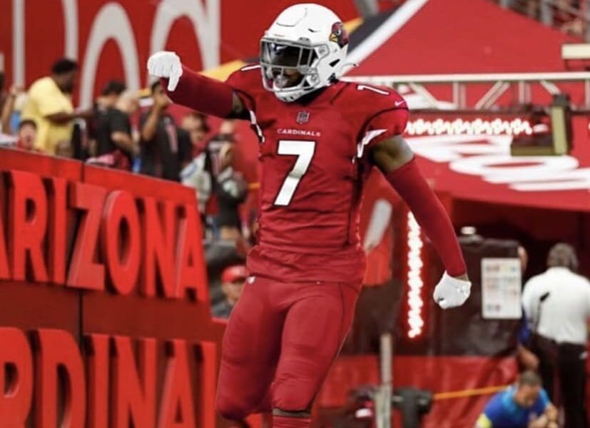 Kyzir White with Cardinals