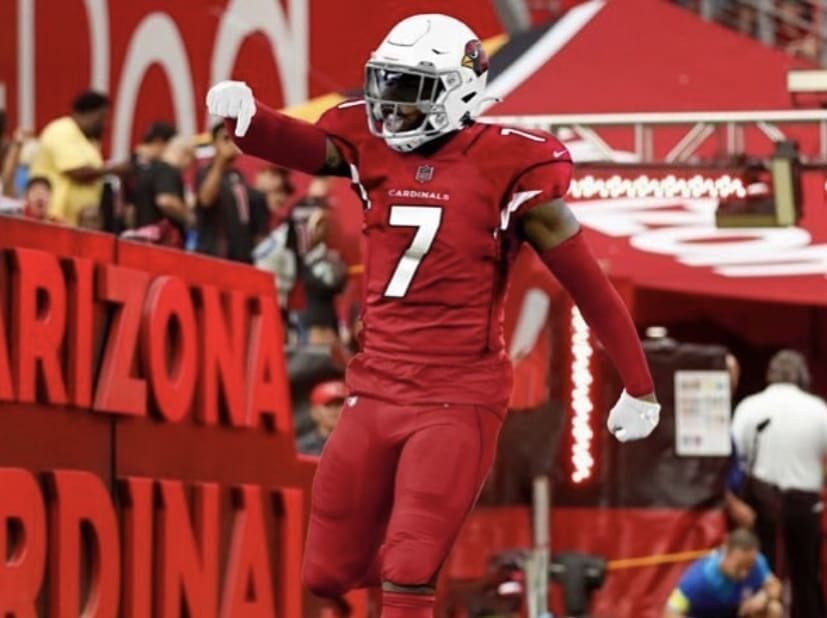 Kyzir White with Cardinals