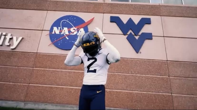 WVU Football reveals uniforms at NASA
