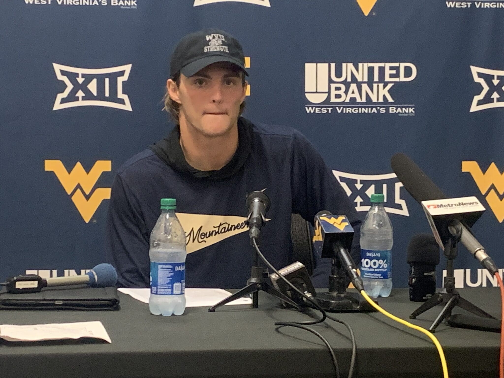 WVU Football QB Garrett Greene