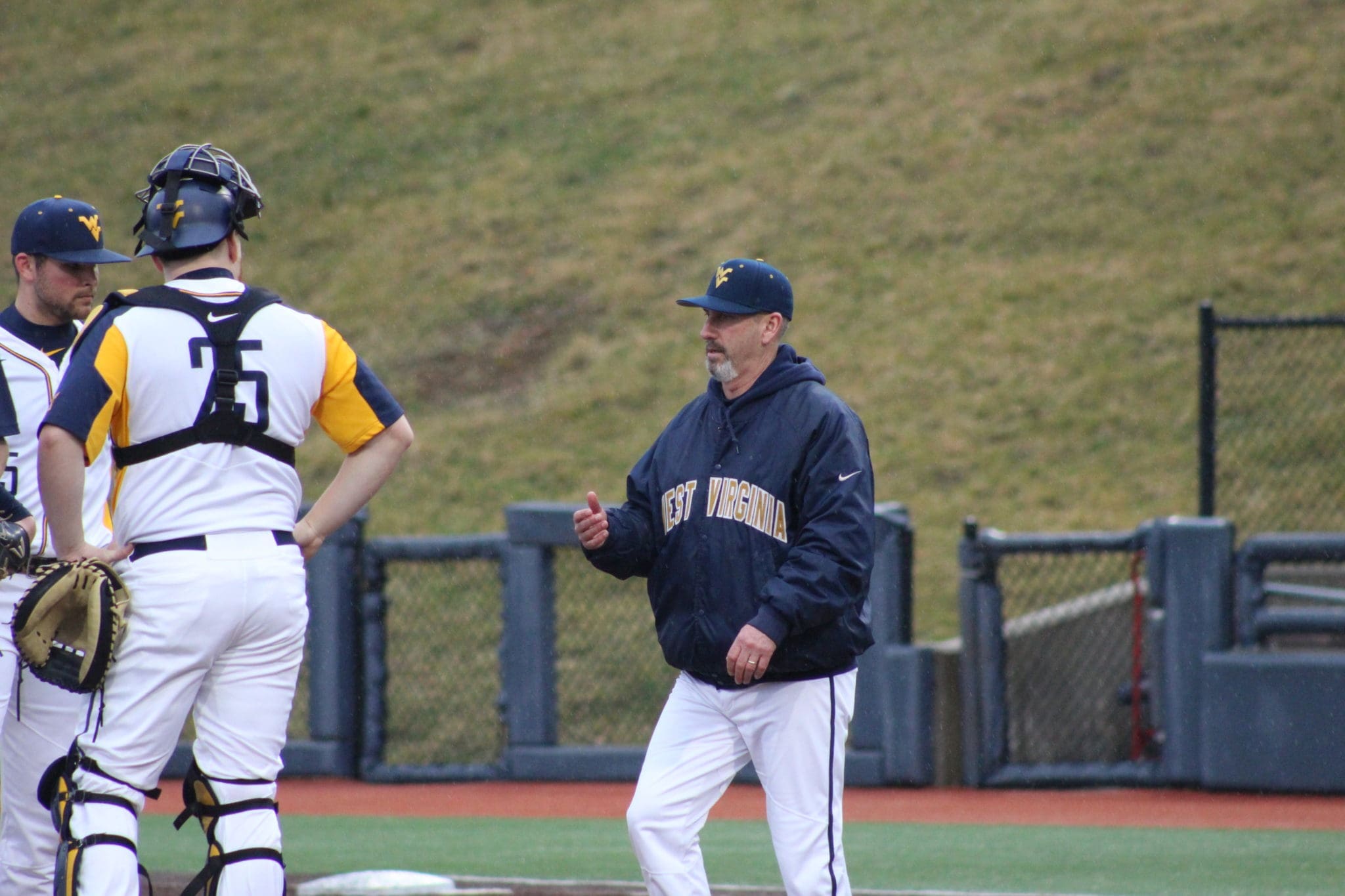 WVU Baseball HC Randy Mazey