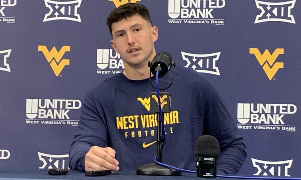 WVU Football TE Kole Taylor
