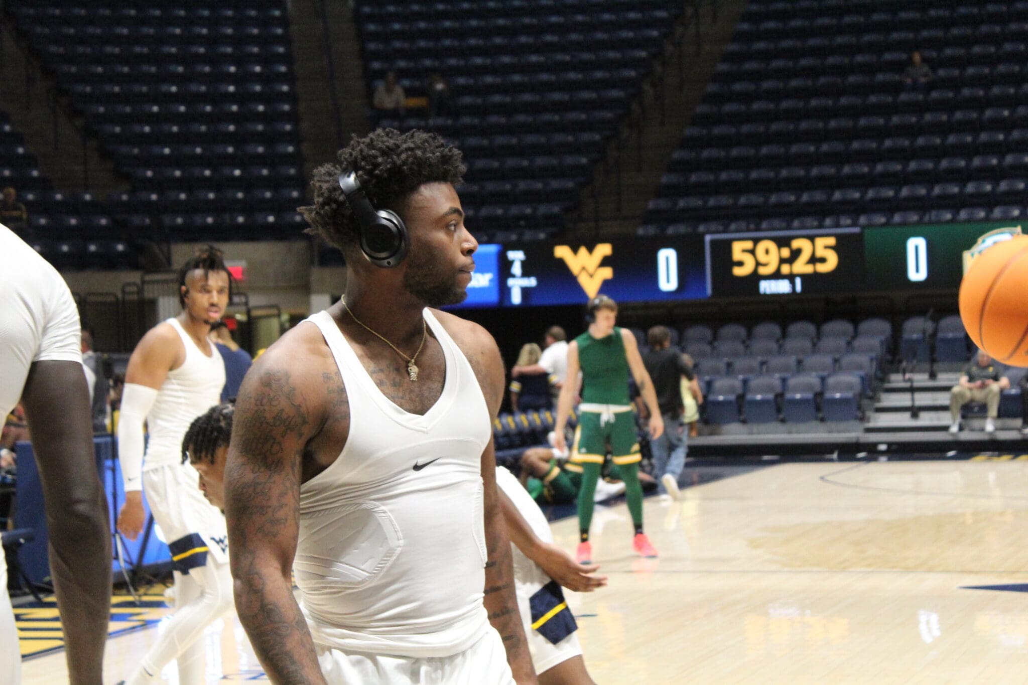 WVU Monmouth Seth Wilson