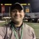 Mike Asti on WVU field at Milan Puskar Stadium