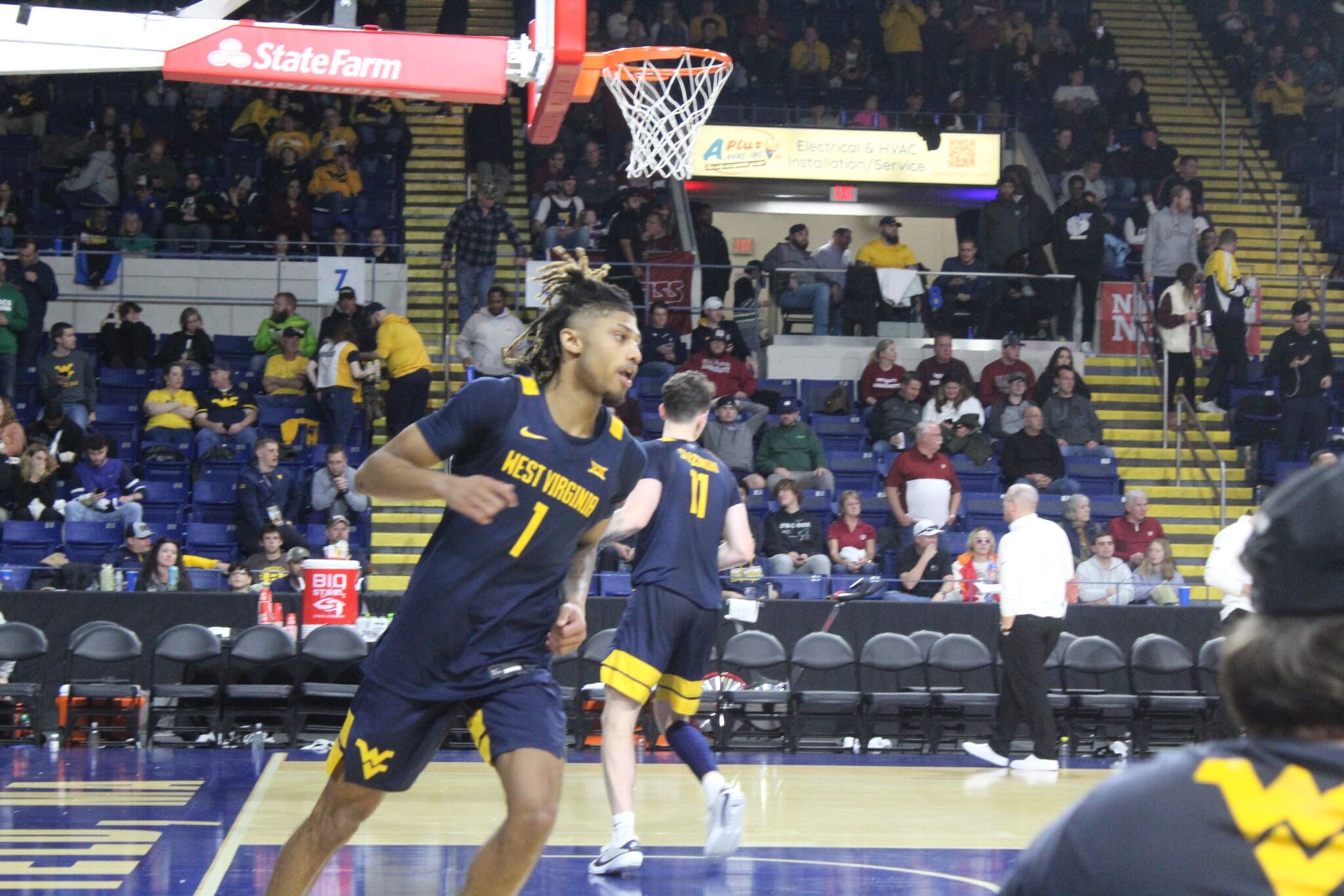 WVU Basketball G Noah Farrakhan