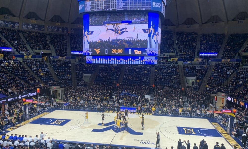 Basketball Backyard Brawl at WVU Coliseum