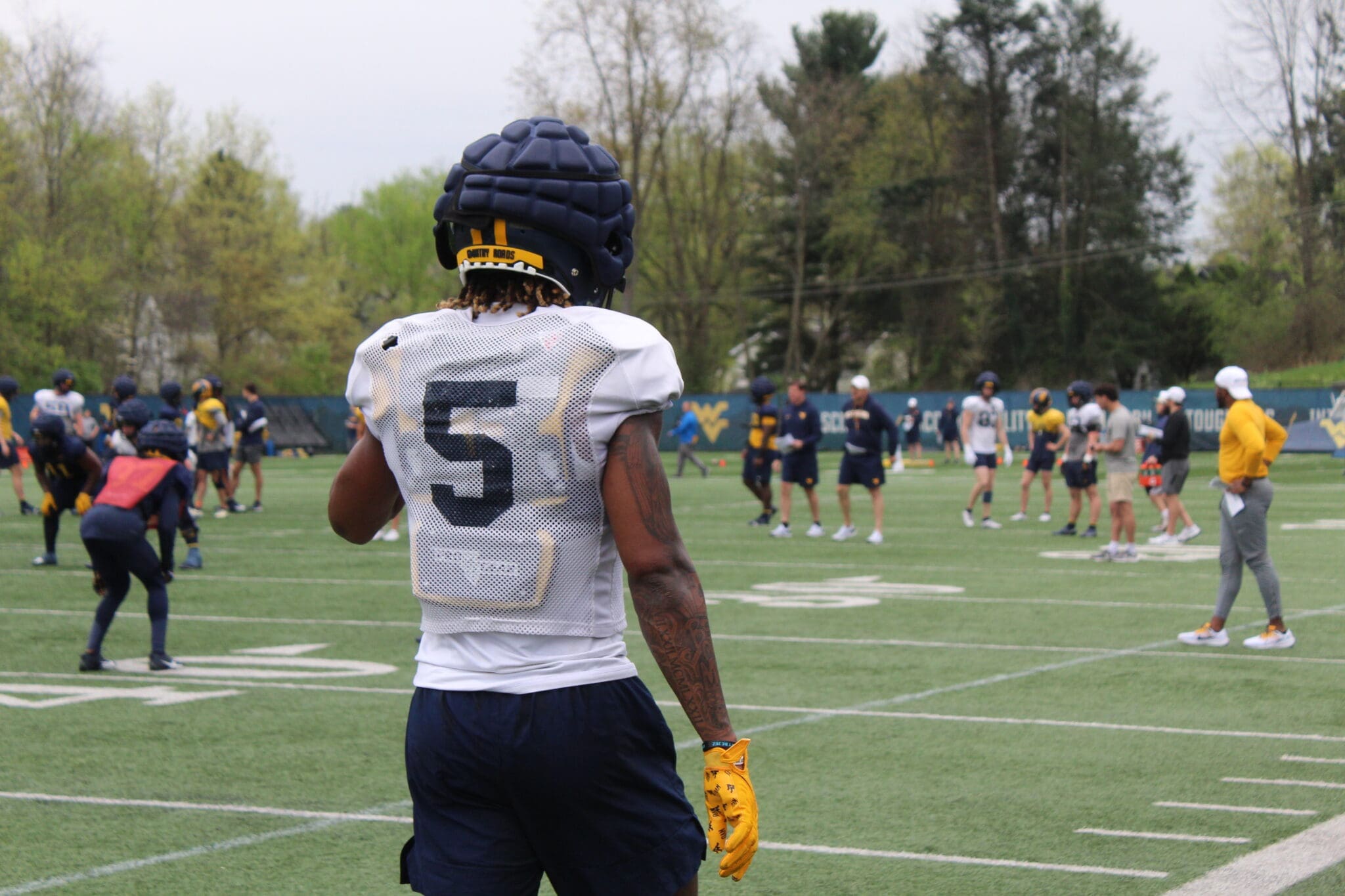 WVU Football WR Jaden Bray