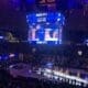 WVU Basketball at Coliseum stock