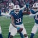 Rasul Douglas celebrates with Bills