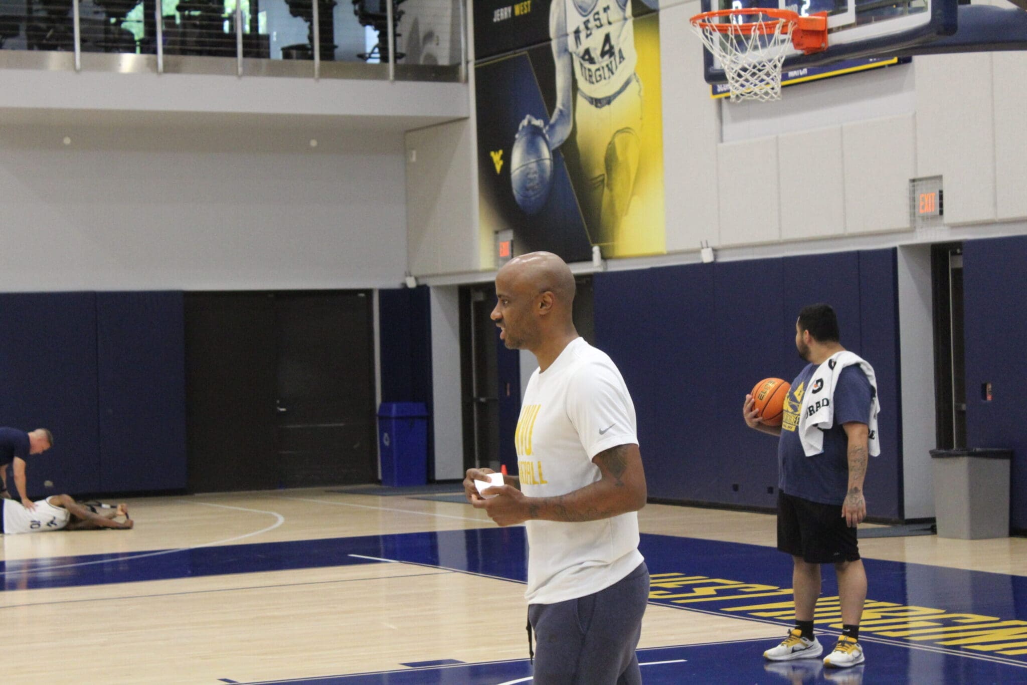 WVU Basketball associate head coach Chester Frazier