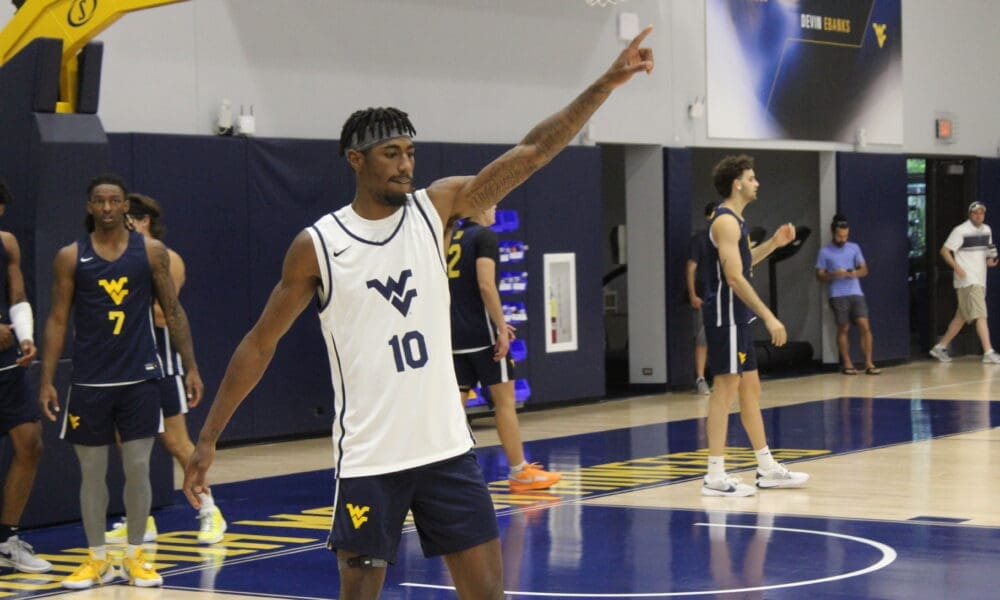 WVU Basketball Sencire Harris