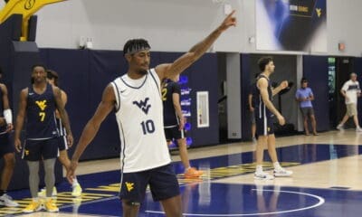 WVU Basketball Sencire Harris