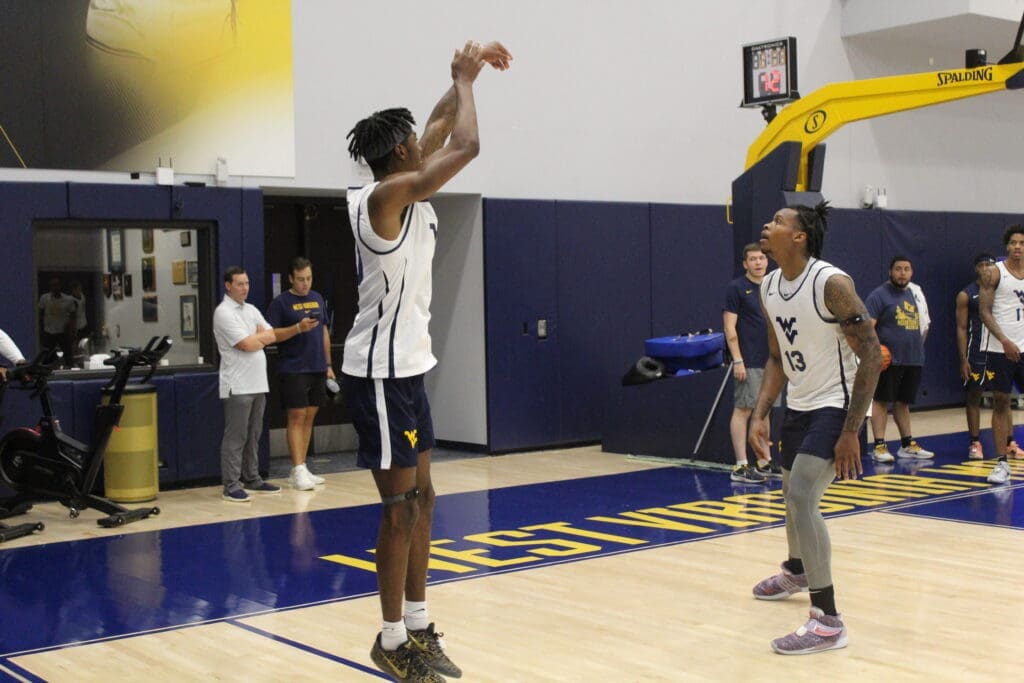 WVU Basketball Sencire Harris