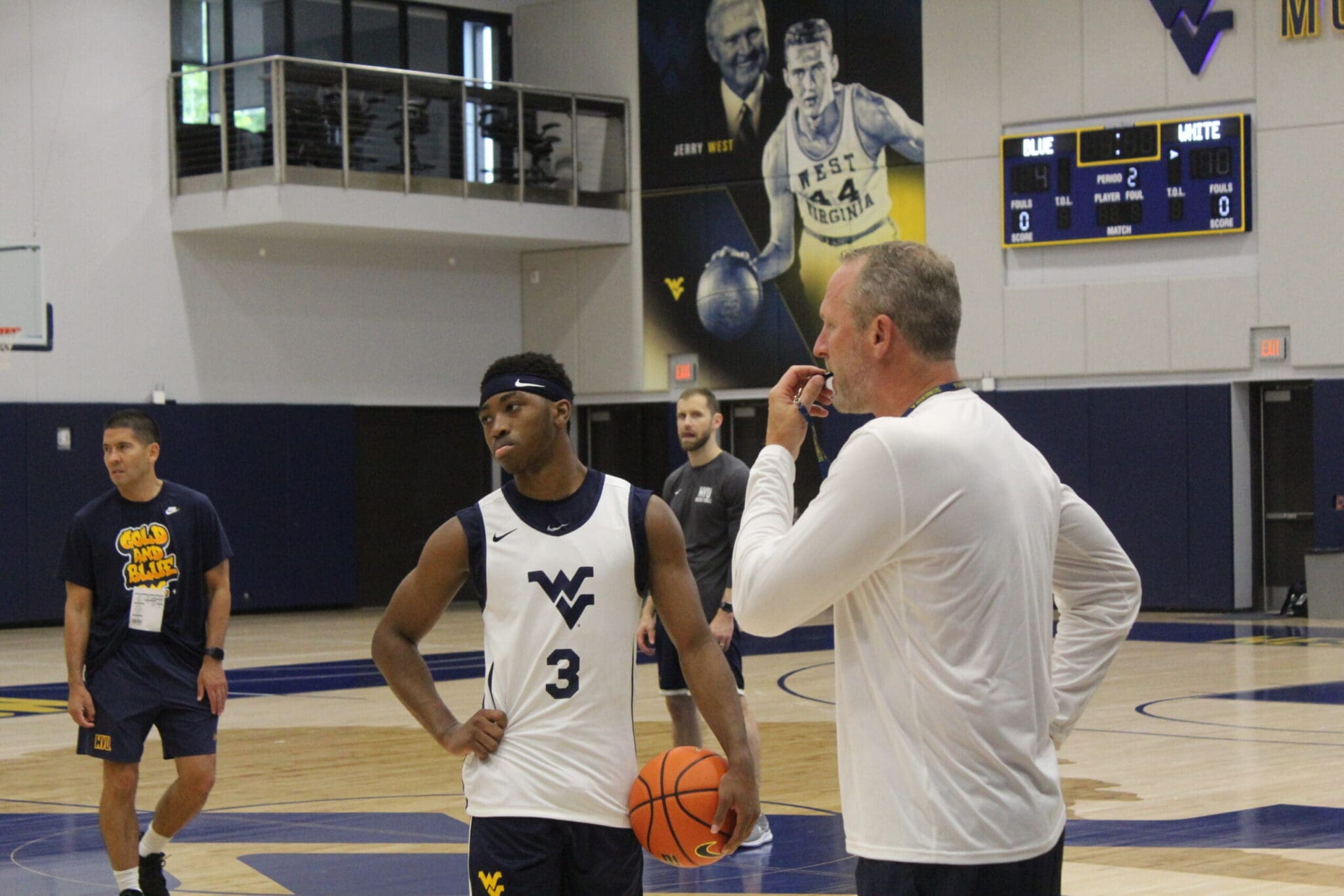 WVU Baksetball HC Darian DeVries
