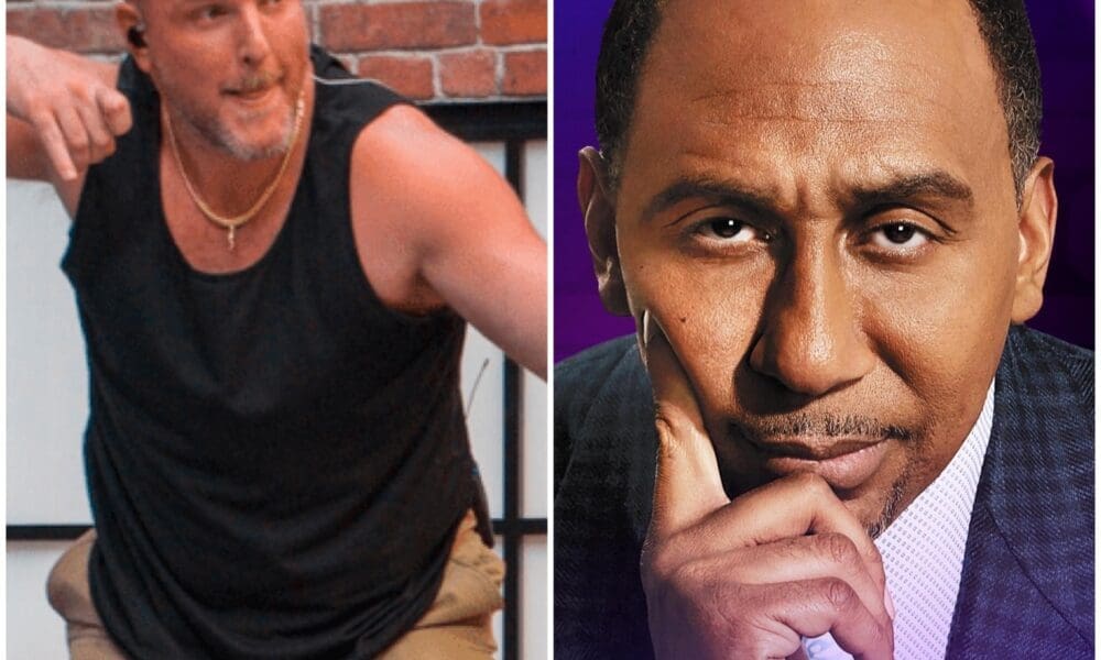 Pat McAfee and Stephen A. Smith