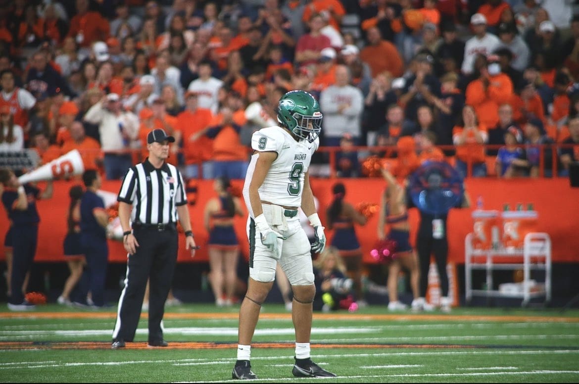 WVU Football transfer TE target Justin Wolf